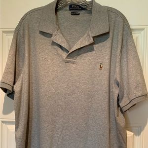 Polo Ralph Lauren men's XL grey short sleeve shirt